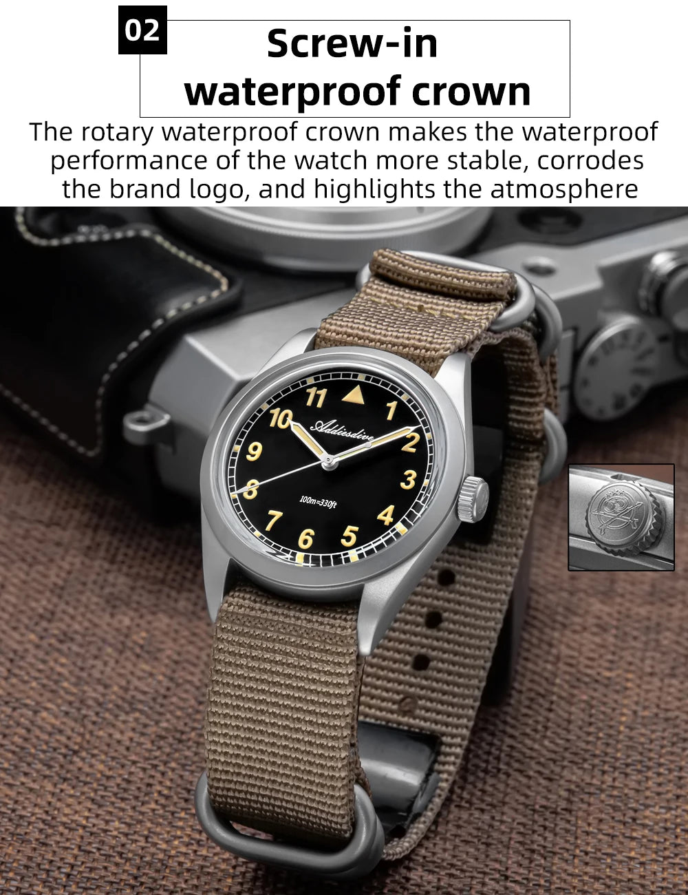 AD2079, l’Élégance Vintage au Format Compact