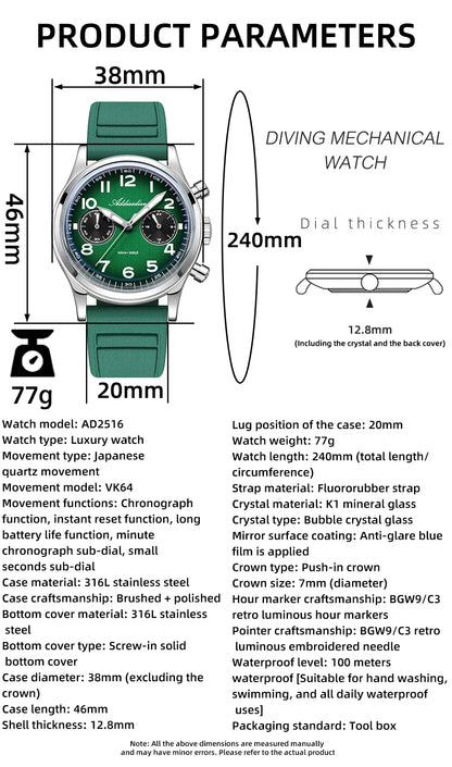 AD2516, Le Chronographe Essentiel