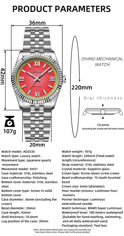 AD2535, La Précision en Habit