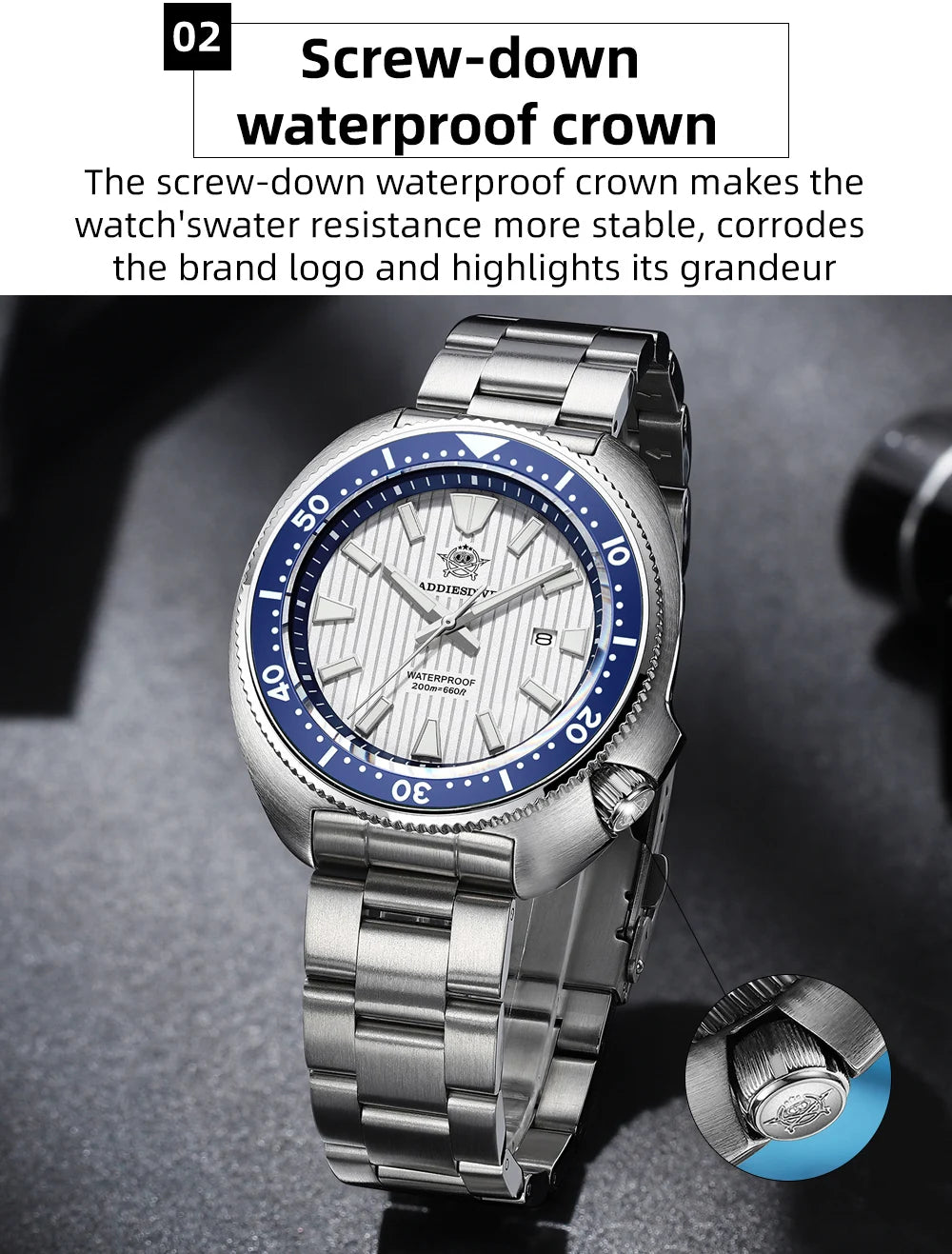 AD2507, la Plongée en Costume