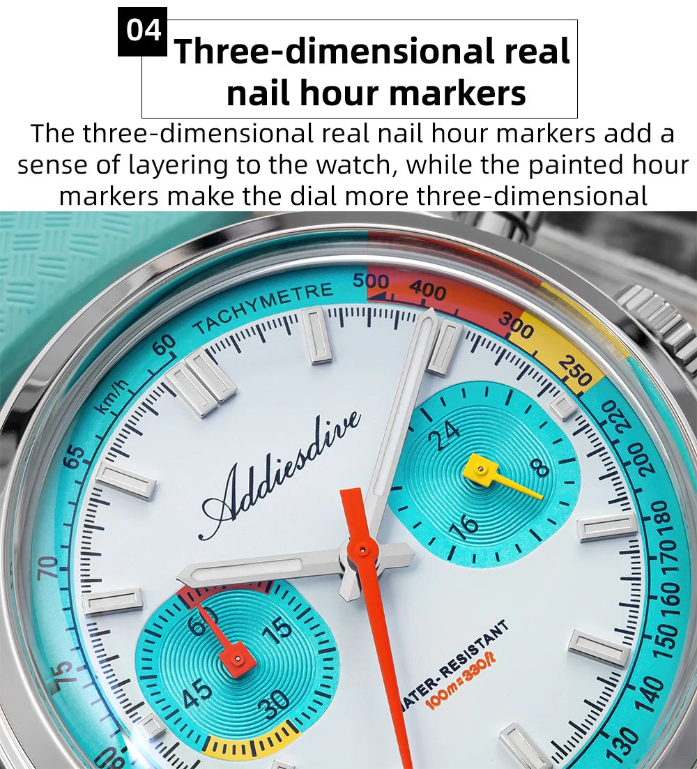 AD2529, Chronographe de Sang-Froid