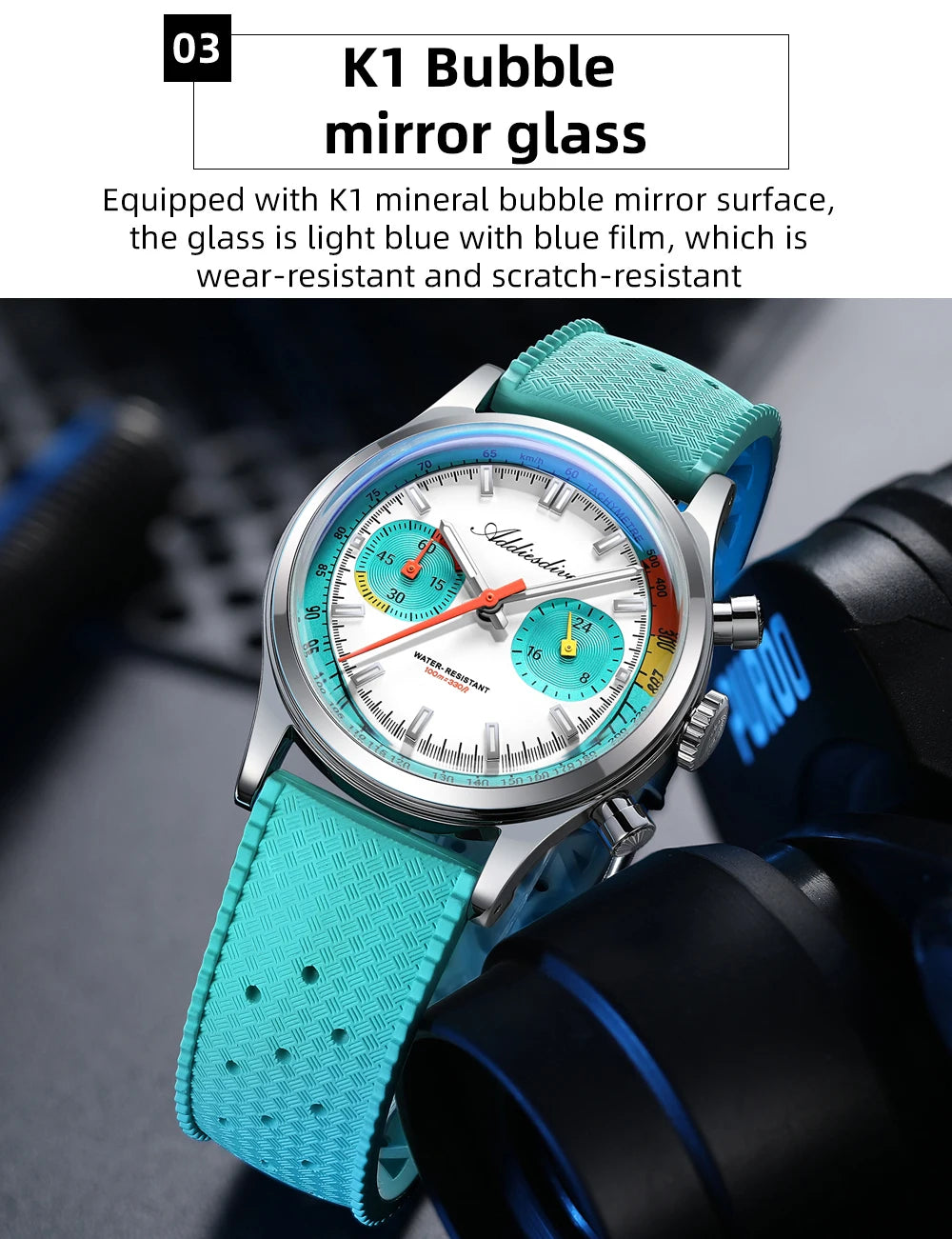 AD2529, Chronographe de Sang-Froid