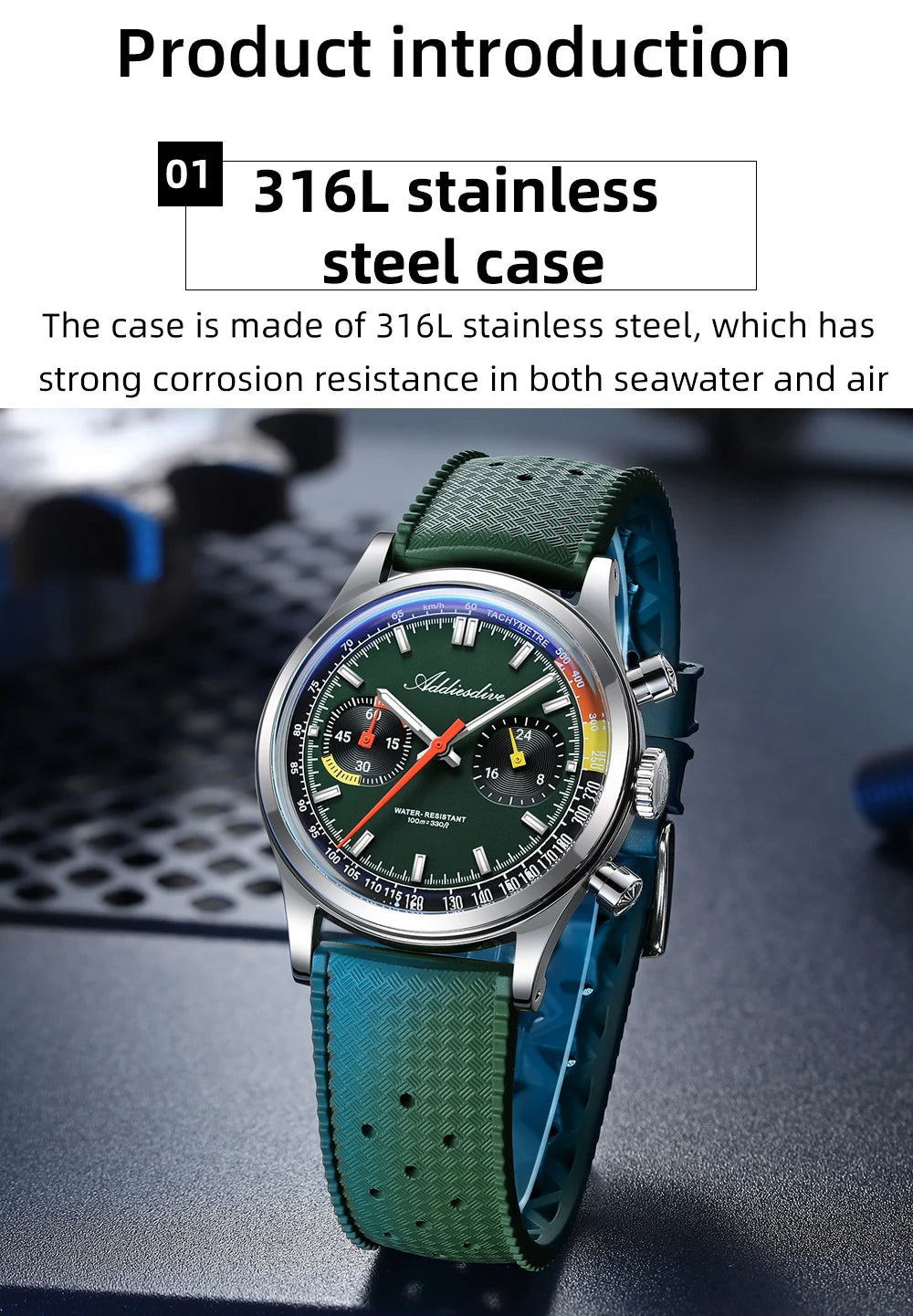 AD2529, Chronographe de Sang-Froid